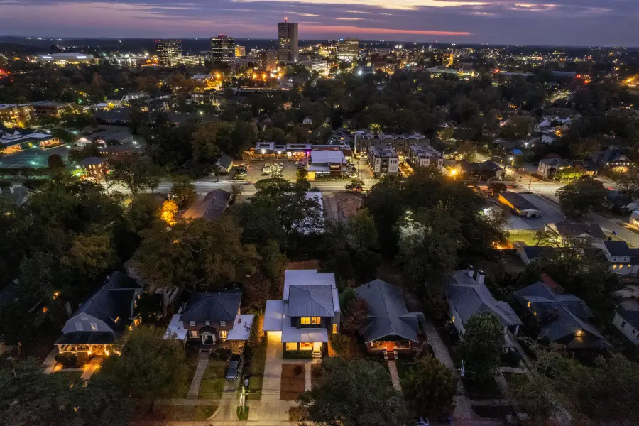 Greenville at dusk